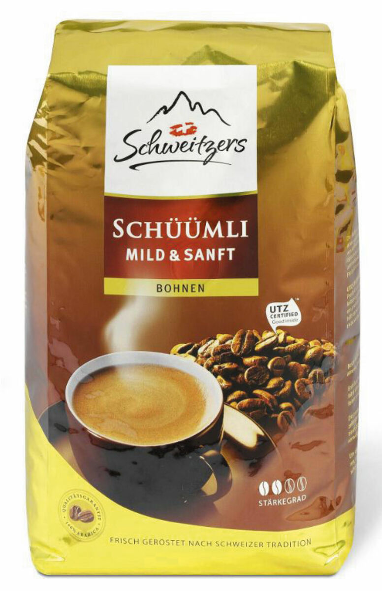 Bild 1 von Schweitzers Schüümli Mild & Sanft Bohnen 1 kg