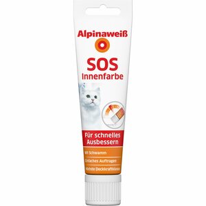 Alpinaweiß SOS Innenfarbe Weiß matt 100 ml