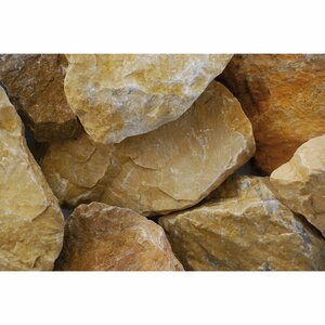 Marmorbruch Gold-Ocker 50 - 100 mm 1000 kg Big-Bag