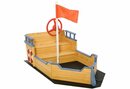 Bild 1 von Outsunny Sandkasten »Holzspielboot für Kinder mit Sandkasten«