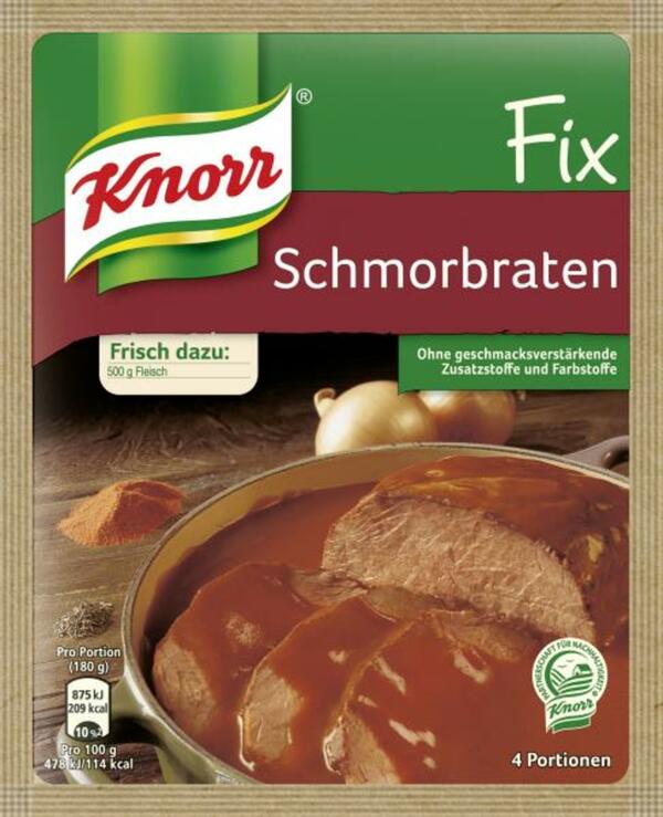 Bild 1 von Knorr Fix Schmorbraten