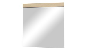 Spiegel holzfarben Maße (cm): B: 80 H: 78 T: 3 Garderoben & Kleiderstangen