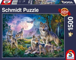 Schmidt Spiele Puzzle »Wölfe«, 1500 Puzzleteile, Made in Europe