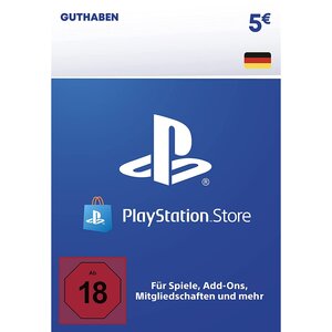 Sony PlayStation PSN 5 EUR Guthaben DE