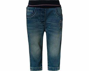 s.Oliver 5-Pocket-Jeans »Warme Jeans mit Umschlagbund« Applikation, Stickerei
