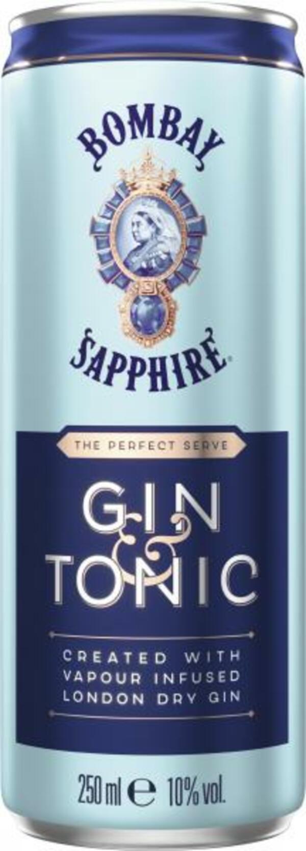 Bild 1 von BOMBAY® Sapphire Gin + Tonic
