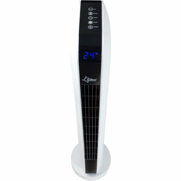 Bild 1 von Suntec Turmventilator CoolBreeze 9000 TO Slim+ 90 cm Weiß-Schwarz