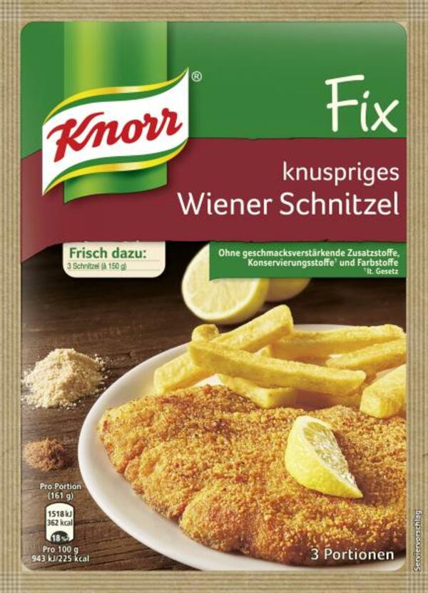 Bild 1 von Knorr Fix Knuspriges Wiener-Schnitzel
