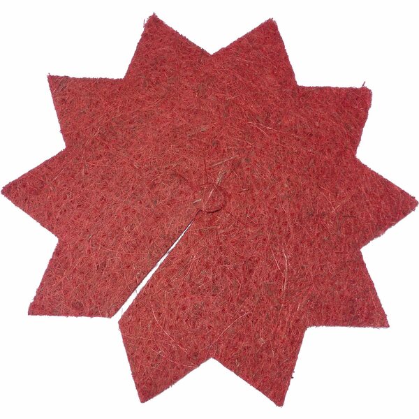 Bild 1 von Mulchscheibe Sterne Ø 37 cm Rot 3er Set