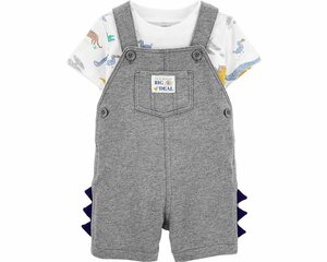 Carter`s T-Shirt »Baby Set T-Shirt + Latzhose Doppelpack für Jungen,«