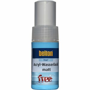 Belton Free Arcyl-Wasserlackstift Reinweiß matt 9 ml