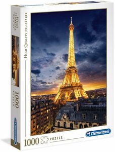 Clementoni® Puzzle »High Quality Collection, Eiffelturm«, 1000 Puzzleteile, Made in Europe, FSC® - schützt Wald - weltweit