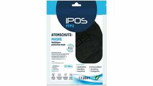 IPOS FFP2 NR Atemschutzmaske schwarz