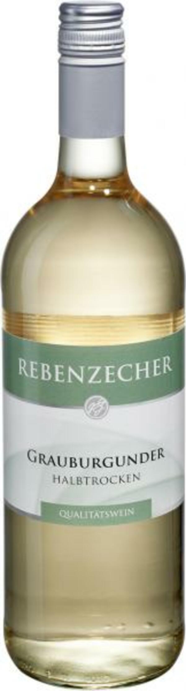 Bild 1 von Rebenzecher Grauburgunder Weißwein halbtrocken