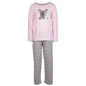 Mädchen Pyjama mit Koala Print