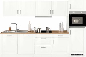 HELD MÖBEL Küchenzeile »Tinnum«, mit E-Geräten, Breite 300 cm