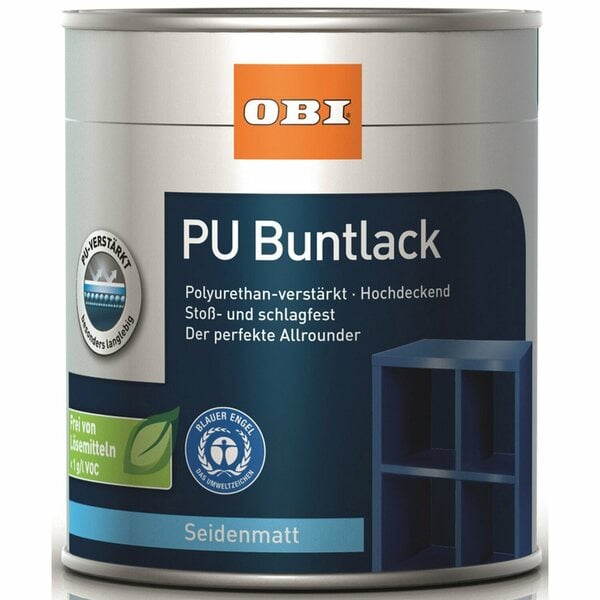 Bild 1 von OBI 2in1 Buntlack Anthrazitgrau seidenmatt 750 ml