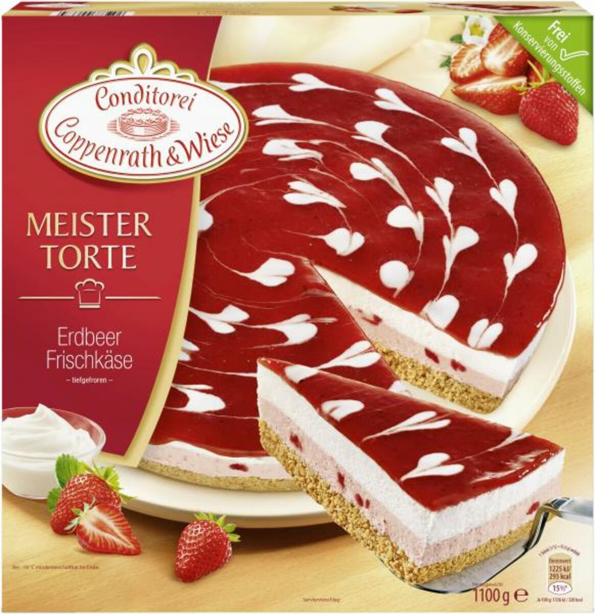 Coppenrath &amp; Wiese Meistertorte Erdbeer-Frischkäse im Angebot ...