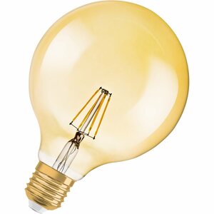 Osram LED-Filament-Leuchtmittel 1906 Globeform E27/4 W (410 lm) Warmw.