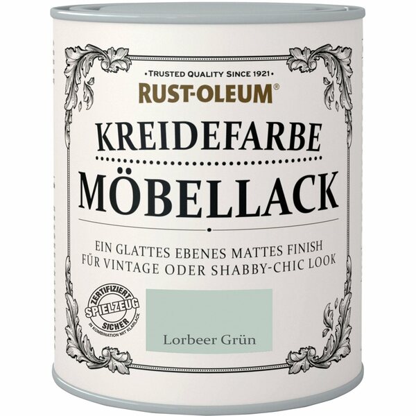 Bild 1 von Rust-Oleum Möbellack Kreidefarbe Lorbeergrün Matt 125 ml