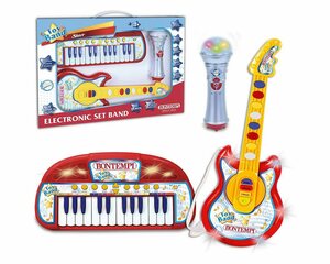 Bontempi Spielzeug-Musikinstrument »Keyboard, Gitarre + Mikrofon Set«