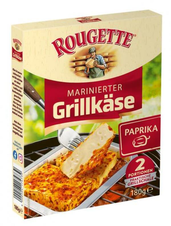 Bild 1 von Rougette marinierter Grillkäse Paprika