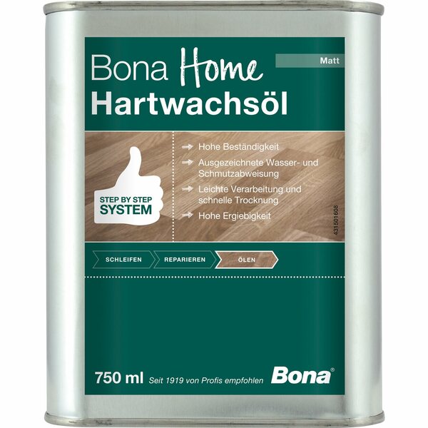 Bild 1 von Bona Home Hartwachsöl matt 750 ml