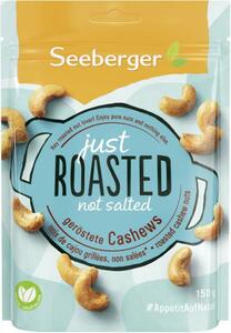 Seeberger Just Roasted Cashews