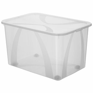 Rotho Clear Box Arco Maxi Transparent 51 l