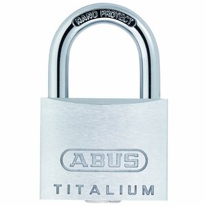 Abus Titalium-Vorhangschloss 64TI/20 Twins B/SB