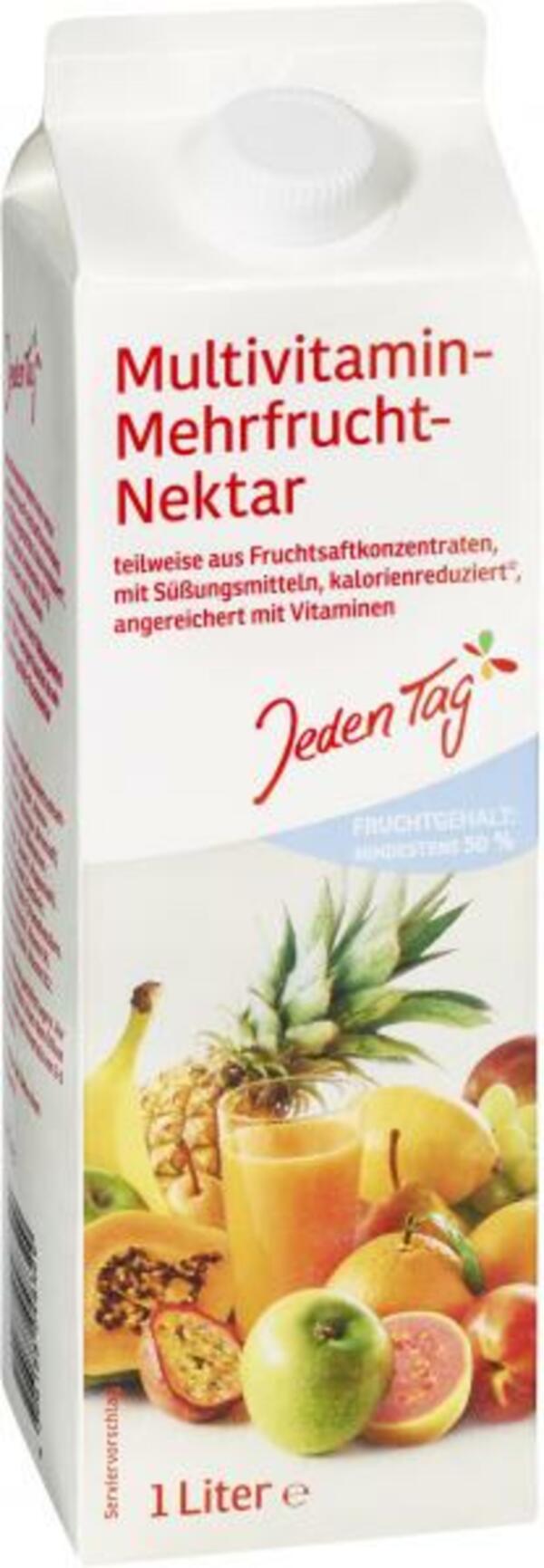 Bild 1 von Jeden Tag Multivitamin Mehrfrucht-Nektar