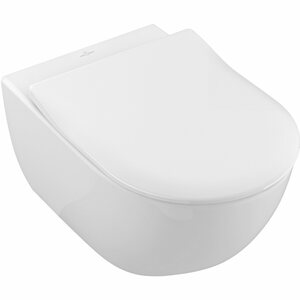 Villeroy & Boch Wand-WC-Set Subway 2.0 Tiefspüler Spülrandlos Weiß