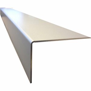 GroJa Solid ALU-Winkel 4,0 cm x 6,0 cm x 290 cm Silber