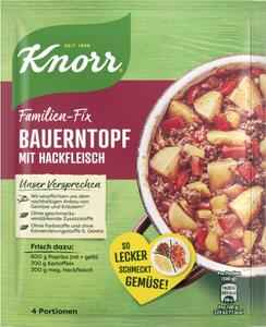 Knorr Fix Bauern-Topf mit Hackfleisch