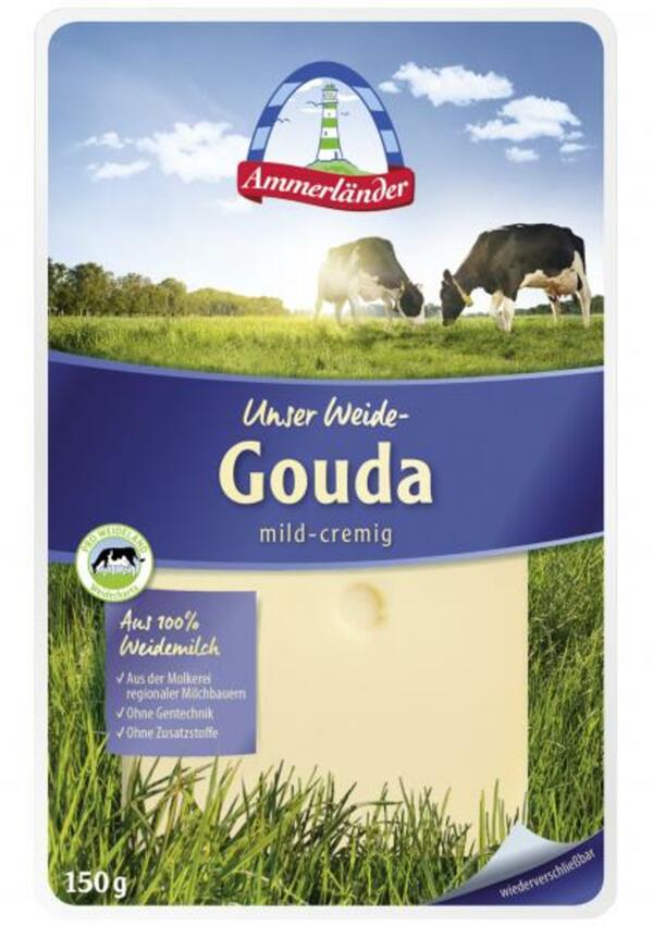 Bild 1 von Ammerländer Unser Weidekäse Gouda mild-cremig