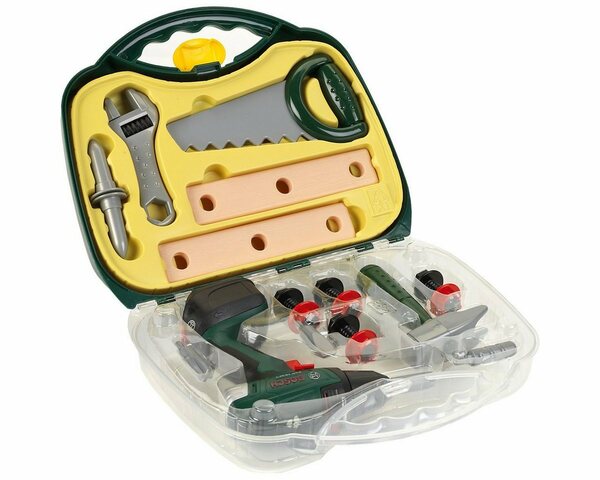 Bild 1 von Klein Spielwerkzeugkoffer »klein Bosch Akkuschrauber-Koffer mit Zubehör«