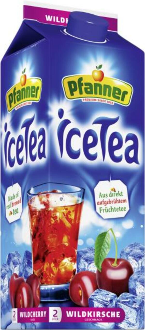 Bild 1 von Pfanner Ice Tea Wildkirsche