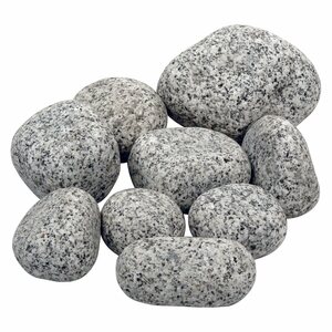 Zierkies Granit Gletscher Grau 30 mm - 60 mm 15 kg/Sack