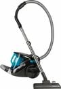 Bild 1 von Rowenta Bodenstaubsauger RO3731 Compact Power Cyclonic; Schwarz/Blau, 750 Watt, beutellos, 1,5 Liter