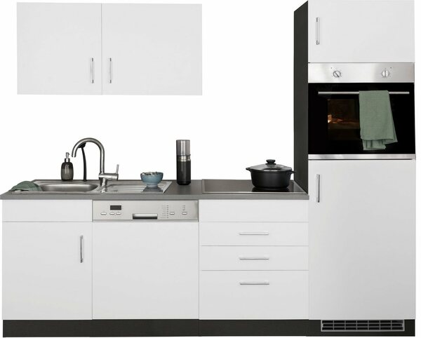 Bild 1 von HELD MÖBEL Küchenzeile »Paris«, ohne E-Geräte, Breite 230 cm