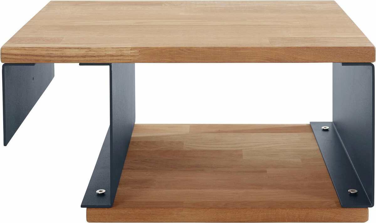 Bild 1 von OTTO products Nachttisch »Villads«, Passend zu den Boxspringbetten »Villads«, aus massiver Eiche