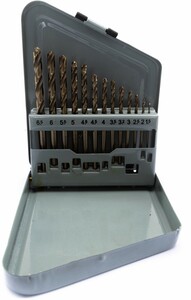 TrendLine HSS-Co Metallbohrersatz 13-teiliges Bohrer-Set