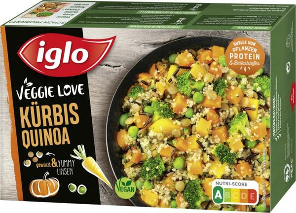 Bild 1 von Iglo Veggie Love Kürbis Quinoa mit Linsen