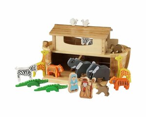 EverEarth® Spielfigur »Große Arche Noah mit 16 Holzfiguren«