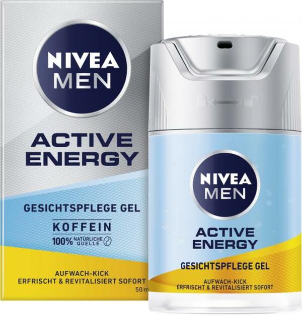 Bild 1 von Nivea Men Active Energy Gesichtspflege Gel