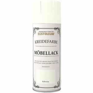 Rust-Oleum Kreidefarbe-Möbellack Kalkweiß matt 400 ml