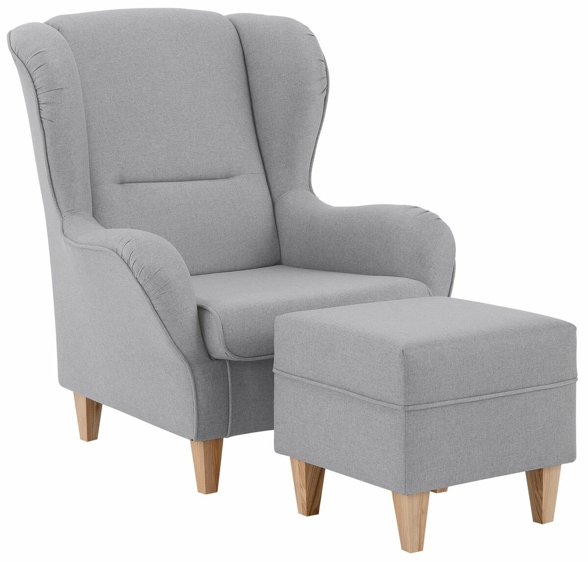 Bild 1 von Home affaire Ohrensessel »Natascha«, mit besonders hochwertiger Polsterung für bis zu 140 kg Belastbarkeit