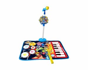 Reig Spielzeug-Musikinstrument »KEYBOARD UND SCHLAGZEUG SPIELMATTE MIT MIKROFON«
