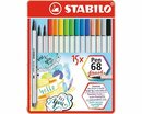 Bild 1 von STABILO Filzstift »Premium-Filzstifte Pen 68 brush, 15 Farben im«