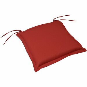 indoba® Sitzkissen Premium 95°C vollwaschbar Rot 50x50 cm